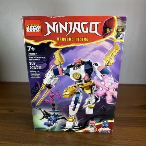 Lego 71807 Ninjago Dragons Rising: Sora's Elemental Tech Mech New & Sealed