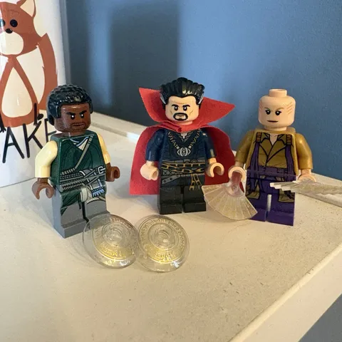 Lego Marvel Doctor Strange-Ancient One-Karl Mordo Minifigures - From Set 76060
