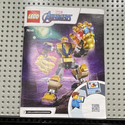LEGO Super Heroes: Thanos Mech (76141) manual instruction booklet ONLY