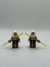 CUSTOM LEGO Star Wars Jedi Temple Guard Pair! 2 Minifigures