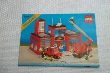 Instructions Lego City 6385 Manual 1985 Booklet Vintage Plan Instructions