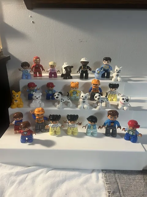 Lot of 27 Lego Duplo Figures Toys Animals Boys Girls Pets Characters