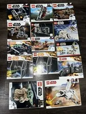 Lot of 14 Lego Star Wars Manuals, 75318, 75221, 75217, 8089, 75271, 75209 + More