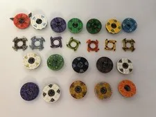 Ninjago Lego Spinner Lot of 17 + 7 rings