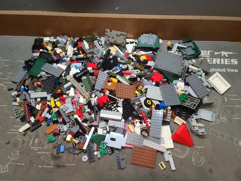 HUGE Lot LEGO Bricks Blocks Acessories Big Small Parts All Mixed PIECES WOW!