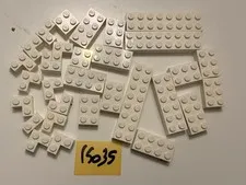 Lego White Brick Parts Lot