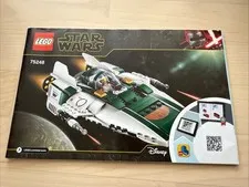 LEGO Star Wars Resistance A-Wing Starfighter 75248 Instruction Book ONLY Manual