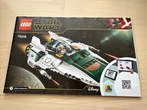 LEGO Star Wars Resistance A-Wing Starfighter 75248 Instruction Book ONLY Manual
