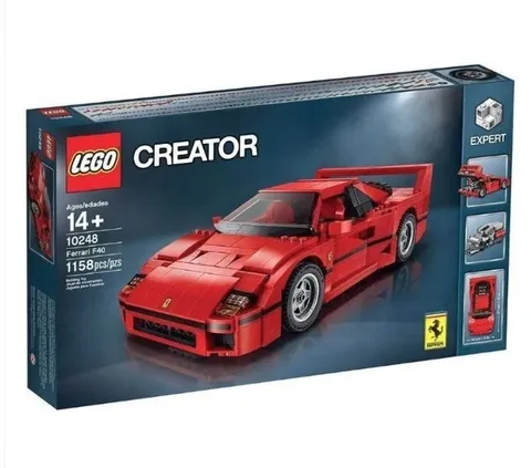 LEGO Creator Expert 10248 Ferrari F40 Supercar 1158pcs Retired New Sealed