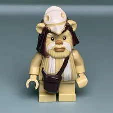 LEGO Minifig Star Wars Logray (ewok) SW0338 7956 10236 F12