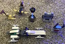 LEGO Star Wars Bulk Mixed Lot White & Gray Speeder Vehicle Parts w/ Accessories