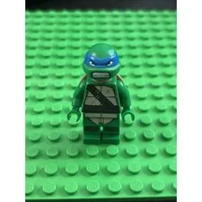 Lego Leonardo Minifigure #tnt002 Gritted Teeth Teenage Mutant Ninja Turtles