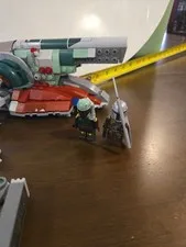 Used LEGO Star Wars: Boba Fett's Starship (75312) Complete With Manual - No Box