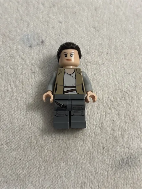 Lego Star Wars Rey The Last Jedi Tan Vest Minifigure sw0888 - 1F