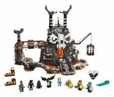 LEGO NINJAGO: Skull Sorcerer's Dungeons (71722) 99% Complete