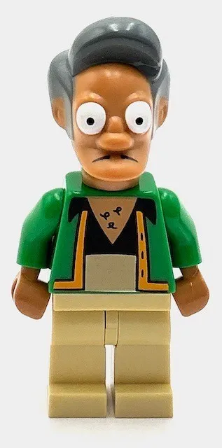Lego New Apu Nahasapeemapetilon The Simpsons Series 1 Minifig As Shown