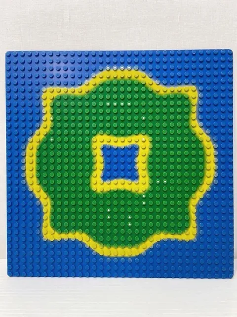 LEGO 6270 Pirate Island Base Plate Approximately 25.5cm Square