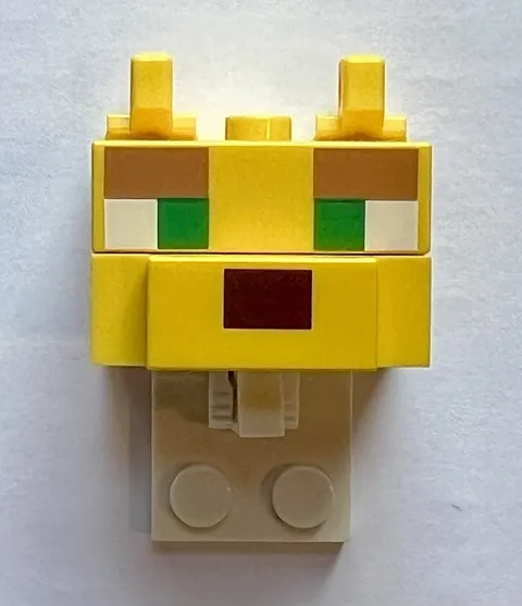 LEGO Minecraft Ocelot minifigure head part