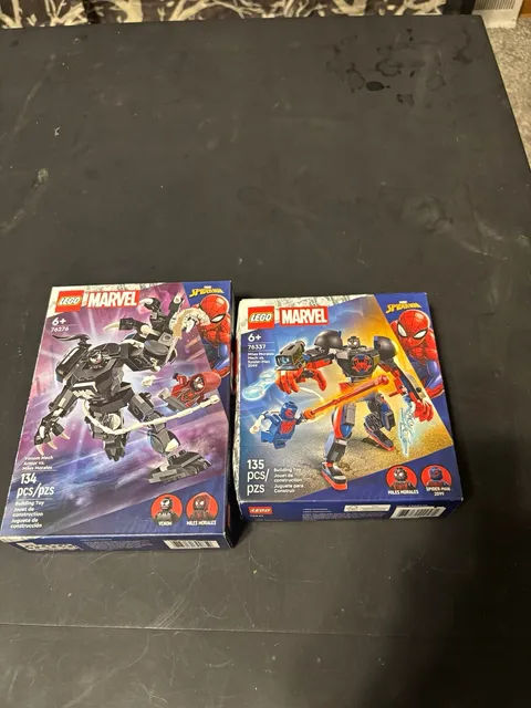 LEGO Marvel Spider-Man Sets 76276 and 76337
