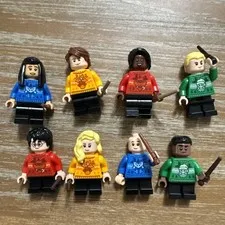Lego Harry Potter 2025 Advent Calendar Minifigures. Lot Of 8.