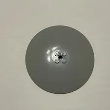LEGO Dish 10 x 10 Inverted (Radar) 50990b Solid Studs Light Bluish Gray