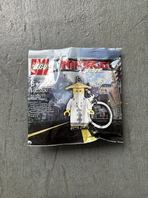 Lego The Ninjago Movie – Master Wu keyring / keychain Poly Bag 5004915 6195008