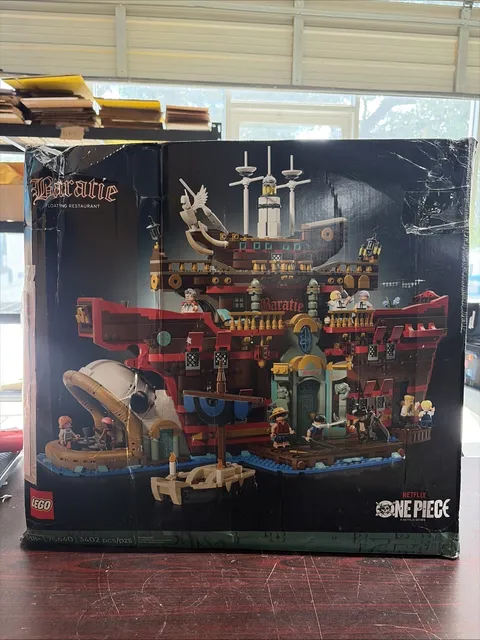 LEGO ONE PIECE The Baratie Floating Restaurant 3402 Pieces Set (75640) FREE SHIP
