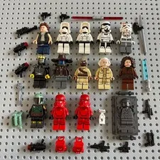 LEGO Star Wars Minifigure Lot - Cad Bane Savage Scout Boba Accessories