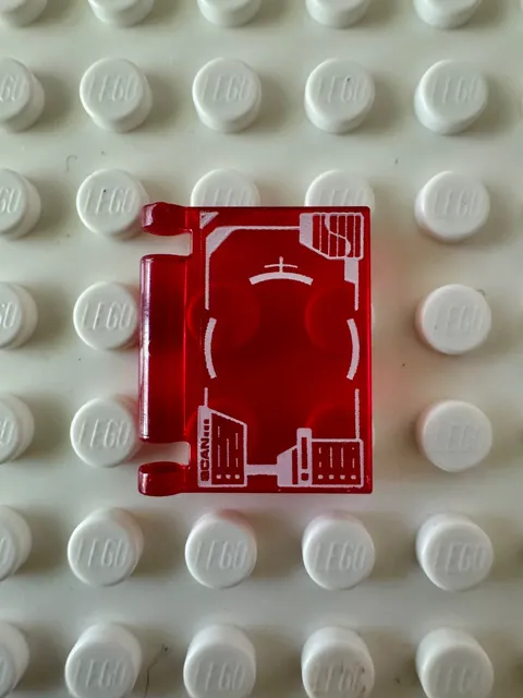 LEGO Minifigure, Utensil Book Cover with Display Pattern 24093pb022