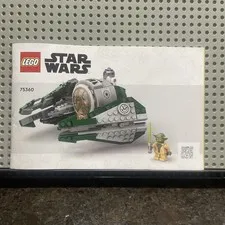 LEGO 75360 Star Wars Yoda’s Jedi Starfighter Instruction Manual Booklet ONLY