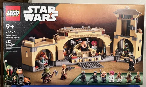 LEGO 75326 Star Wars BOBA FETT’S THRONE ROOM Building Toy  -  Brand New  -
