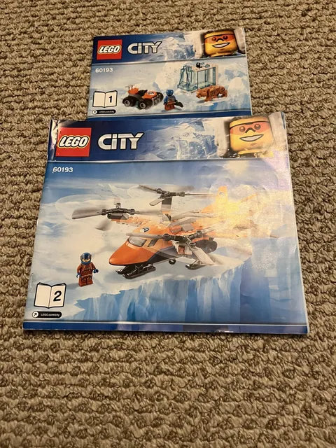 Lego Arctic Explorer Helicopter 60193 - instructions ONLY