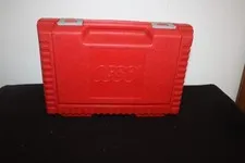 Red 1984 Vintage Plastic Lego Carrying Case / Storage