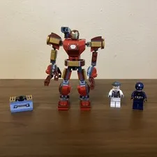 Lego Marvel Bulk Lot Incomplete With Figures (76140), (76189)