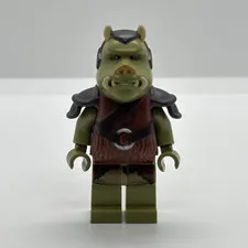 LEGO Gamorrean Guard Minifigure w/ Armor - Great Condition (sw0405)