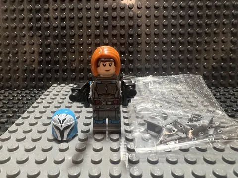 lego star wars bo-katan Kryze minifigure Mandolorian. Lego Toys.