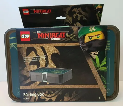 LEGO The Ninjago Movie Storage Container Sorting Box 4084 NEW