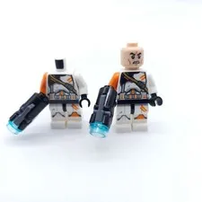 2 LEGO Minifigure 212th Airborne Clone Trooper sw0523 Star Wars 75036 Mini Fig
