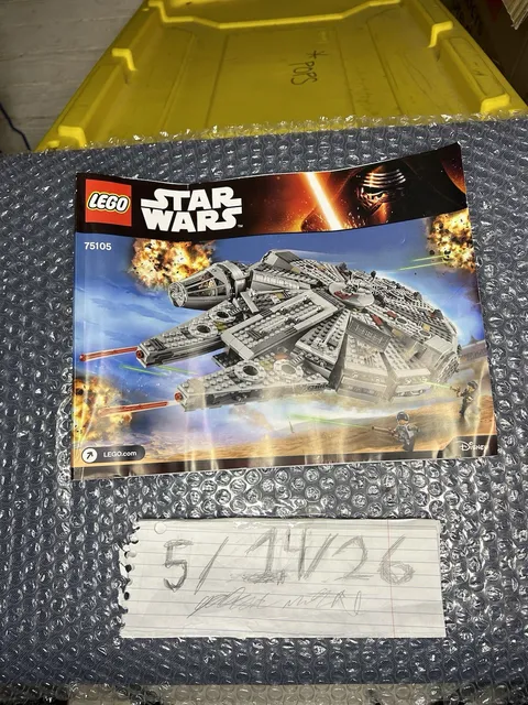 LEGO Star Wars Millennium Falcon 75105 INSTRUCTION MANUAL BOOKLET ONLY NO BRICKS