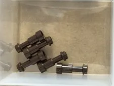 LEGO Parts - Dark Brown Minifigure, Utensil Telescope - No 64644 - QTY 5