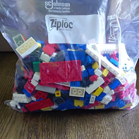LEGO Bulk Lot Mixed Bricks Pieces Parts, Multicolor Plastic, Polybag