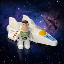 lot of 2 Duplo pieces - Pixar Toy Story Buzz Lightyear/XL-15 -comb ship(FIG84)
