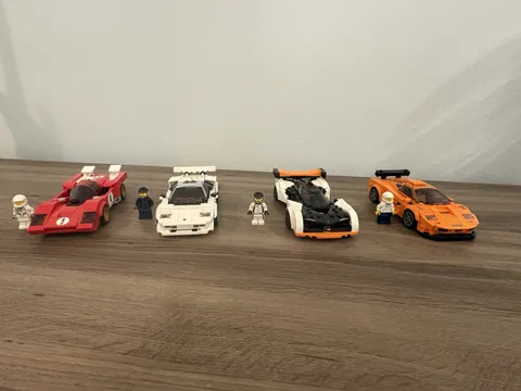 LEGO Speed Champions Bulk Car Lot w/ Minifigures and Race Car