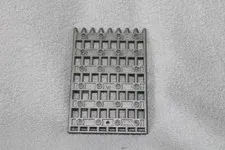 LEGO Pearl Dark Gray Door 1 x 8 x 12 Castle Gate 89519 For Castle, 70404, 79117