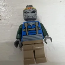 Lego Star Wars Turk Falso 7753 Authentic Minifigure With Weapons