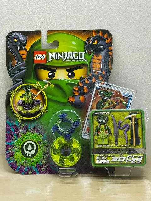 Spitta 9569 Lego Ninjago Spinner NOTE OPENED BLISTER Lego part & card still SEAL