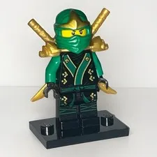 ✅ LEGO Ninjago njo0070 Minifigure Lloyd - The Final Battle (Green Ninja ZX)