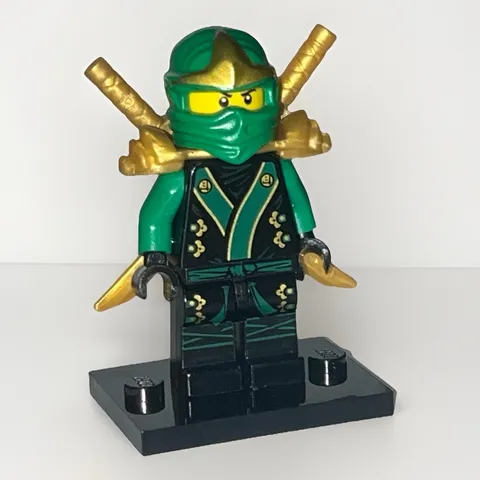 ✅ LEGO Ninjago njo0070 Minifigure Lloyd - The Final Battle (Green Ninja ZX)