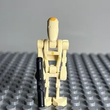 Lego Battle Droid Commander #sw0415 - Tan w/Dot, Angled & Straight Arm - 2L