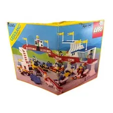 LEGO Town 6395 Victory Lap Raceway PART OF BOX ONLY
